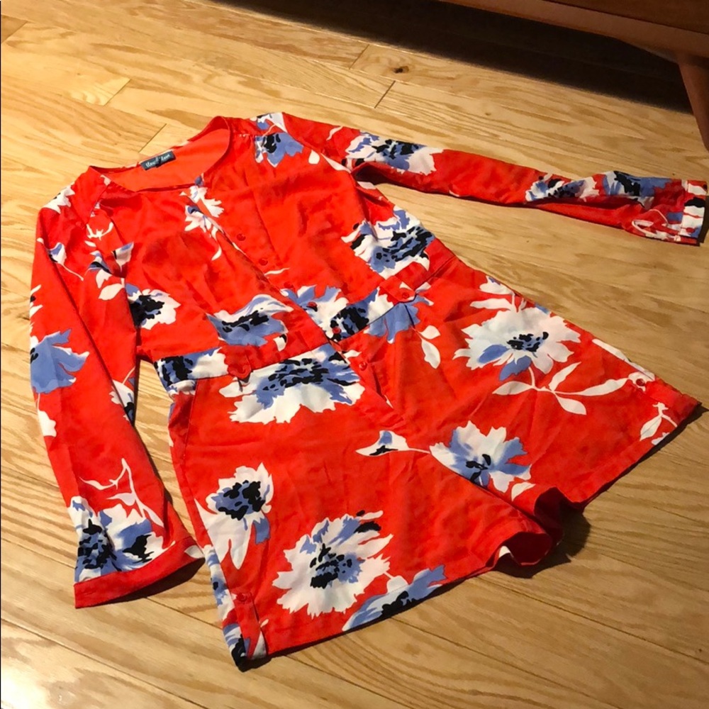 Floral Jumpsuit